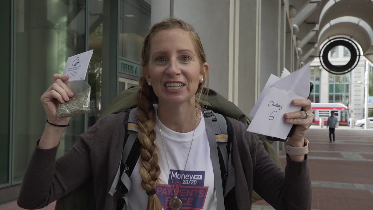 #TeamCard #PaymentsRace #M2020Race Day 5. Brittany travelling from New York to Las Vegas