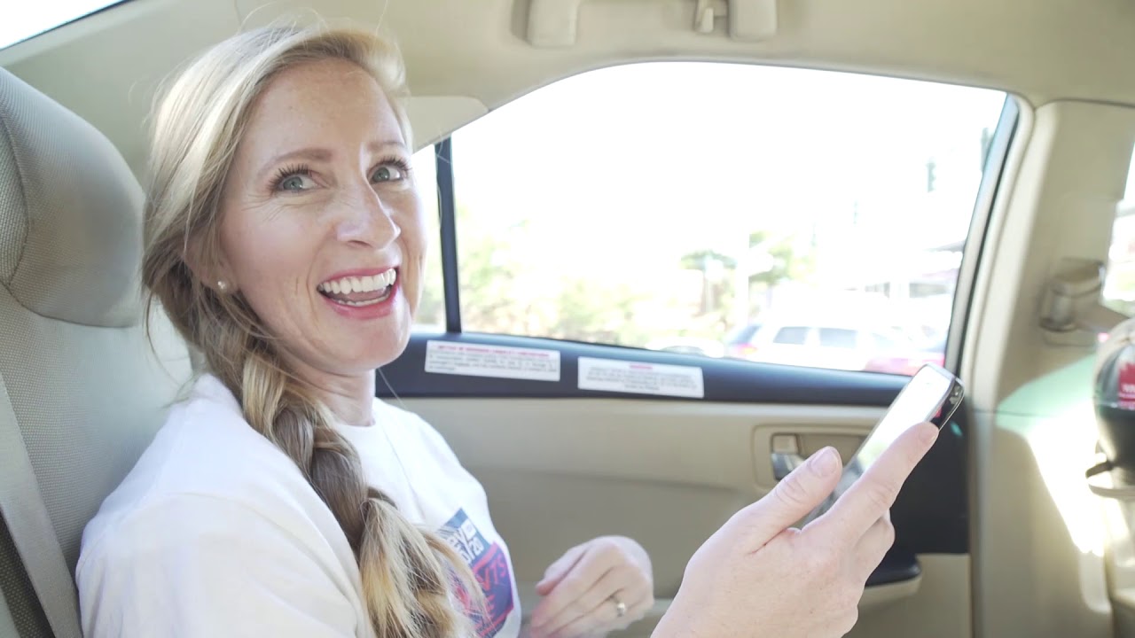 #TeamCard #PaymentsRace #M2020Race Day 6. Brittany travelling from New York to Las Vegas