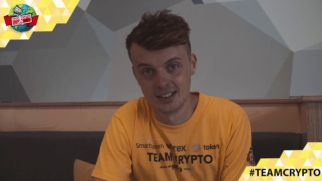 DAY TWO #TeamCrypto on the #RTWrace #PaymentsRace