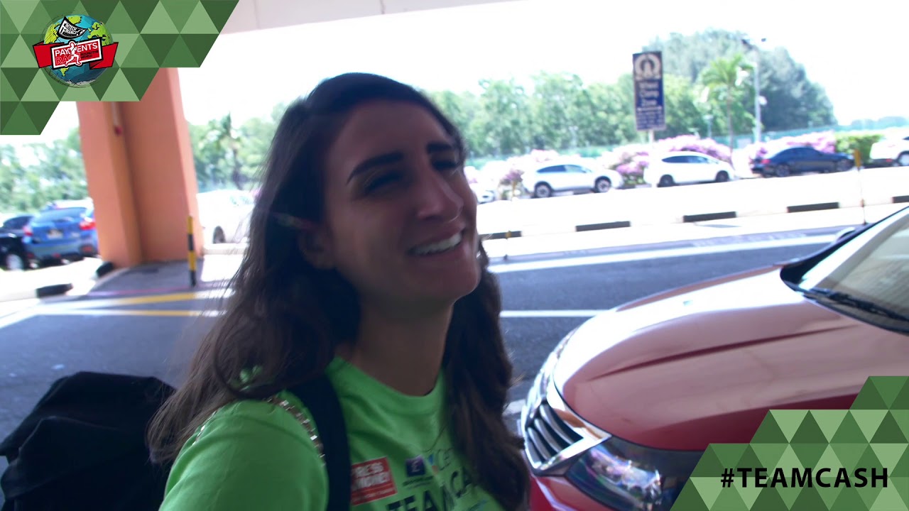 DAY SIX #TeamCash on the #RTWrace #PaymentsRace