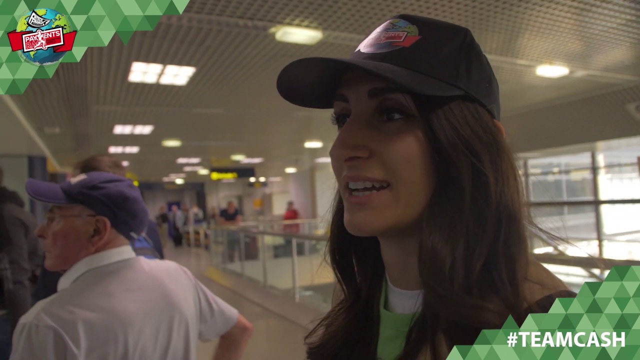 DAY ONE #TeamCash on the #RTWrace #PaymentsRace