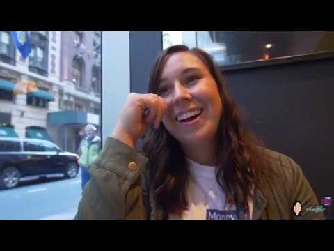 #TeamChecks #PaymentsRace #M2020Race Day 1. Renee travelling from New York to Las Vegas