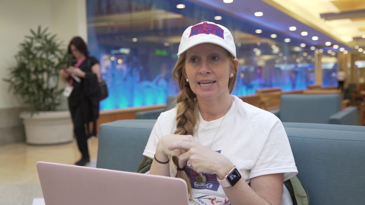 #TeamCard #PaymentsRace #M2020Race Day 4. Brittany travelling from New York to Las Vegas