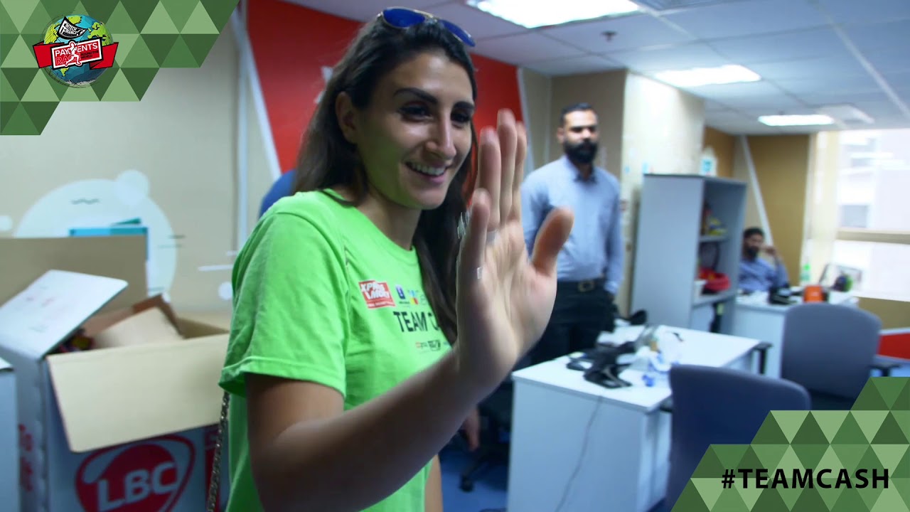 DAY SEVEN #TeamCash on the #RTWrace #PaymentsRace