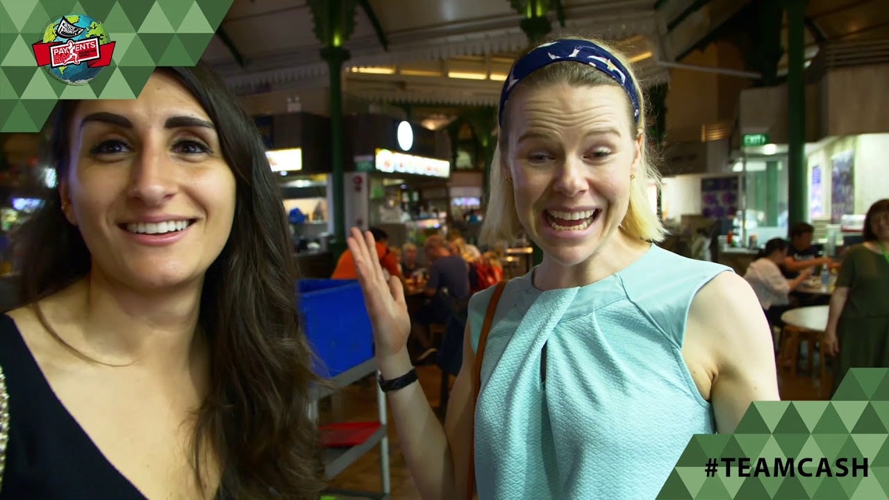 DAY THREE #TeamCash on the #RTWrace #PaymentsRace