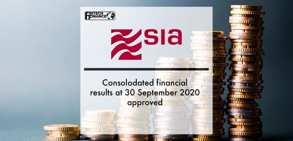 SIA: Consolidated financial results at 30 September 2020 approved | Fintech Finance