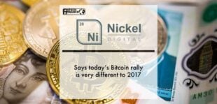 Nickel Digital Asset Management says today’s Bitcoin rally is very different to 2017 | Fintech Finance