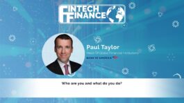Paul Taylor, Bank of America - Who are you and what do you do? | Fintech Finance