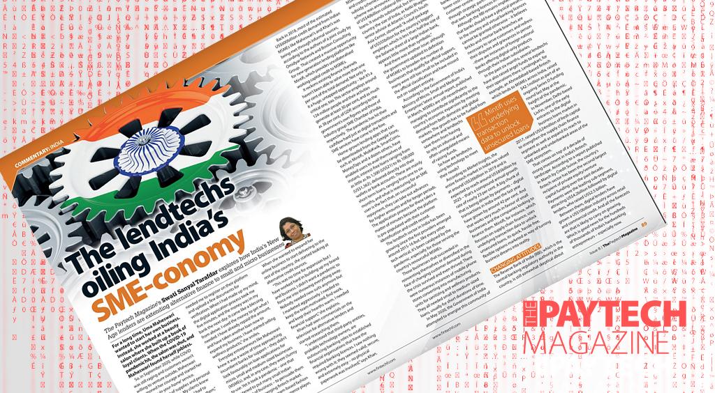 Exclusive: 'The lendtechs oiling India’s SME-conomy' – Swati Sanyal Tarafdar in the “The Paytech Magazine” | Fintech Finance