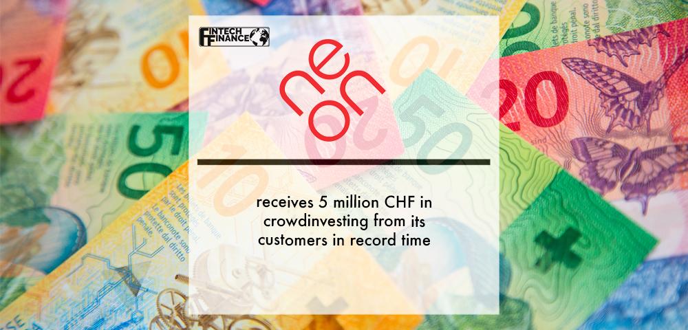 Swiss Fintech Neon Raises Seven Million CHF | Fintech Finance