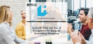 Haven Technologies Kicks-Off 2022 with Trio of Recognitions for Being an Outstanding Workplace | Fintech Finance