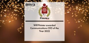 Will Painter awarded Communications CEO of the Year 2022 | Fintech Finance