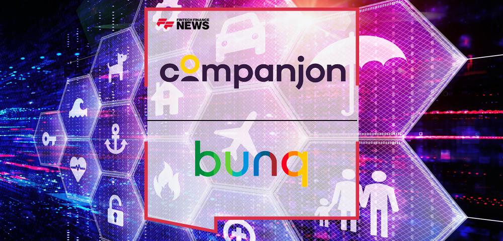 Embedded insurer Companjon and European challenger bank bunq join forces to bring users digital insurance
