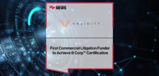 Validity Finance is First Commercial Litigation Funder to Achieve B Corp™ Certification
