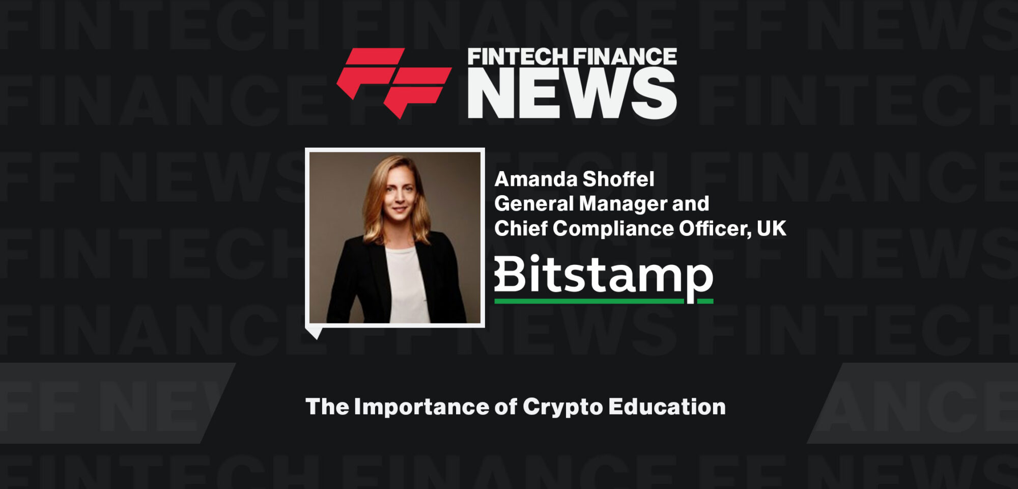 Amanda Shoffel, Bitstamp, on the importance of crypto education
