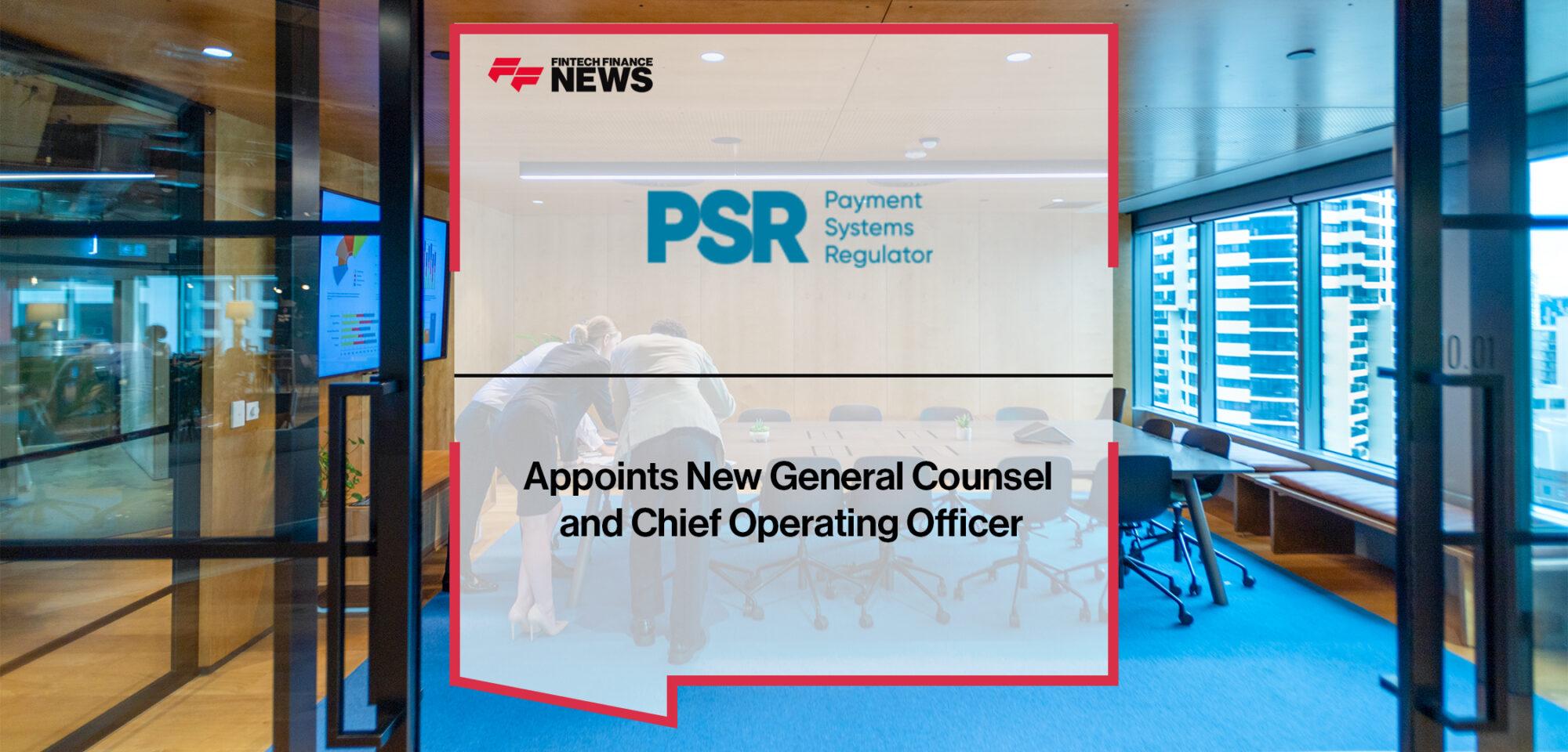 PSR Appoints New General Counsel and Chief Operating Officer