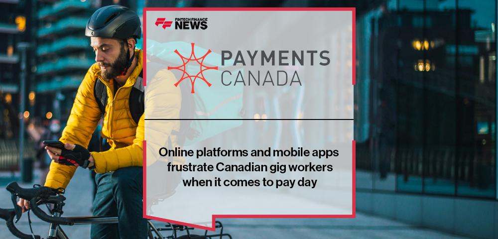 Online platforms and mobile apps frustrate Canadian gig workers when it comes to pay day, reveals new Payments Canada study