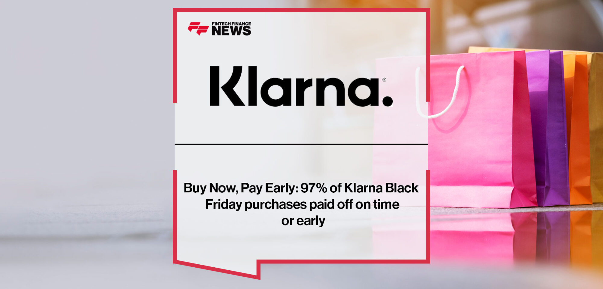Buy Now, Pay Early: 97% of Klarna Black Friday purchases paid off on time or early