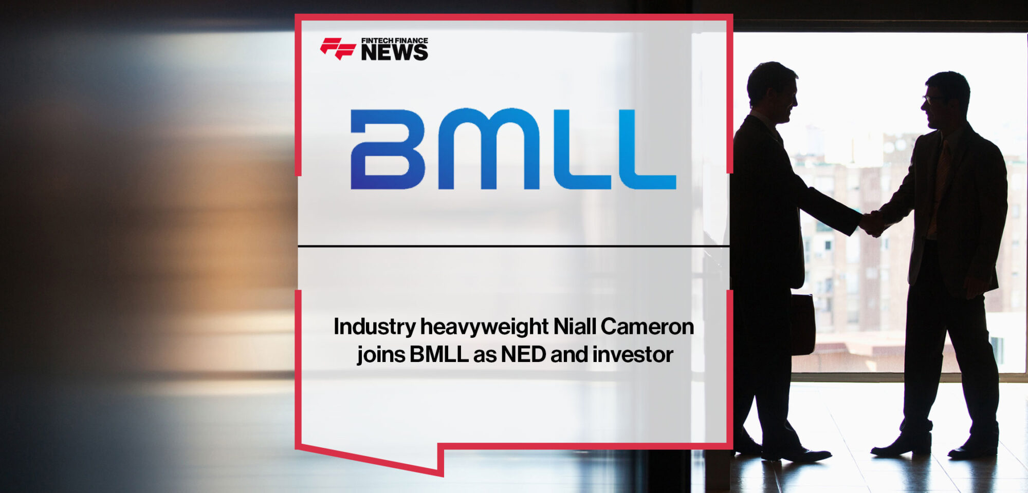 Industry heavyweight Niall Cameron joins BMLL as NED and investor