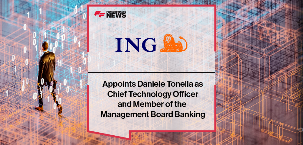 ING Appoints Daniele Tonella as Chief Technology Officer and Member of the Management Board Banking