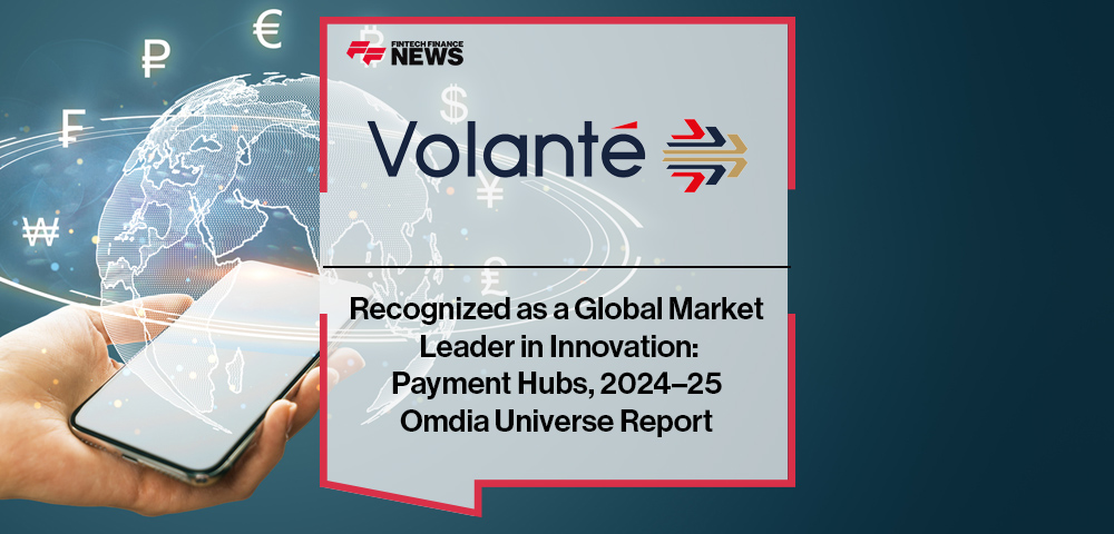 Volante Technologies Recognized as a Global Market Leader in Innovation: Payment Hubs, 2024–25 Omdia Universe Report