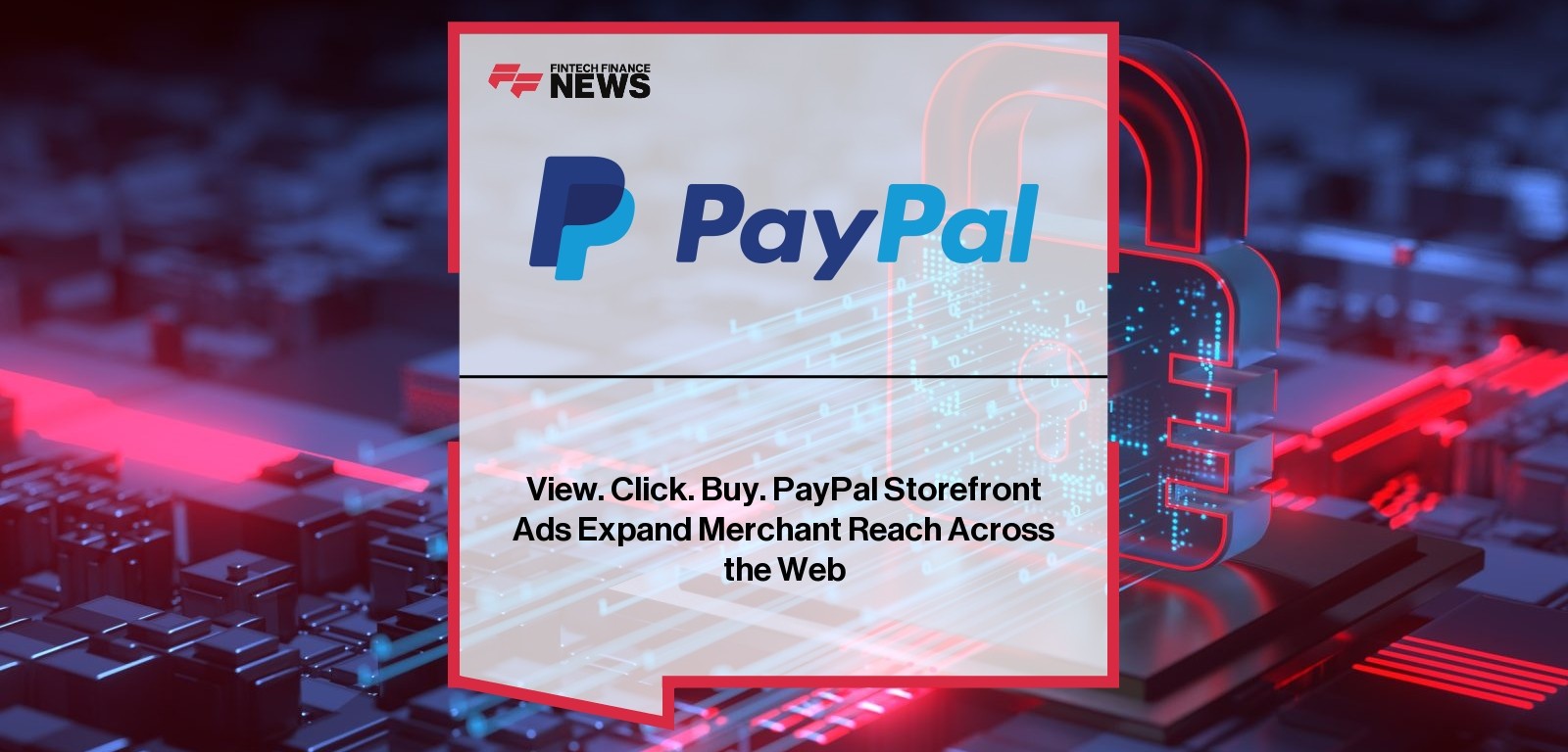 PayPal Storefront Ads dashboard interface