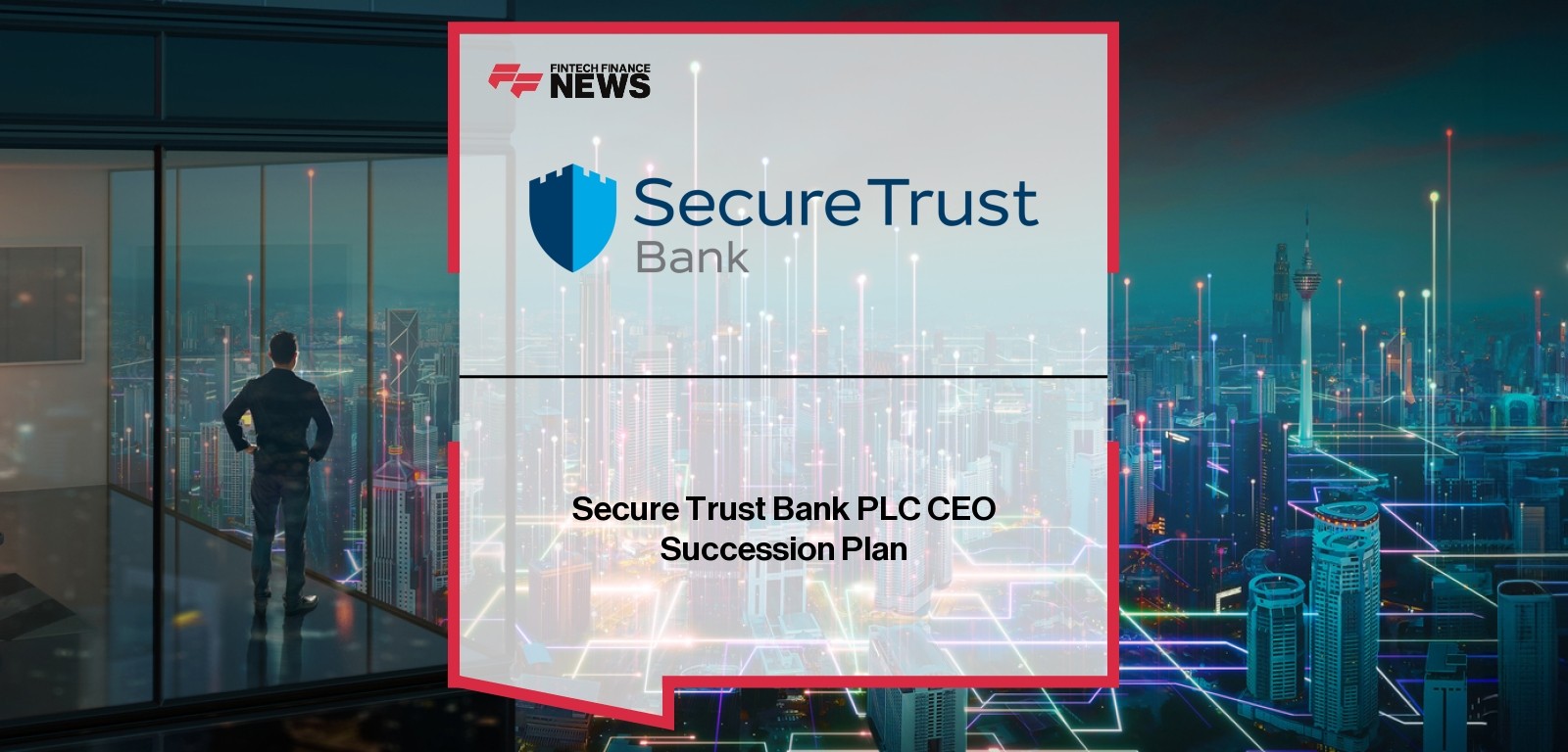 Secure Trust Bank CEO speaking at event