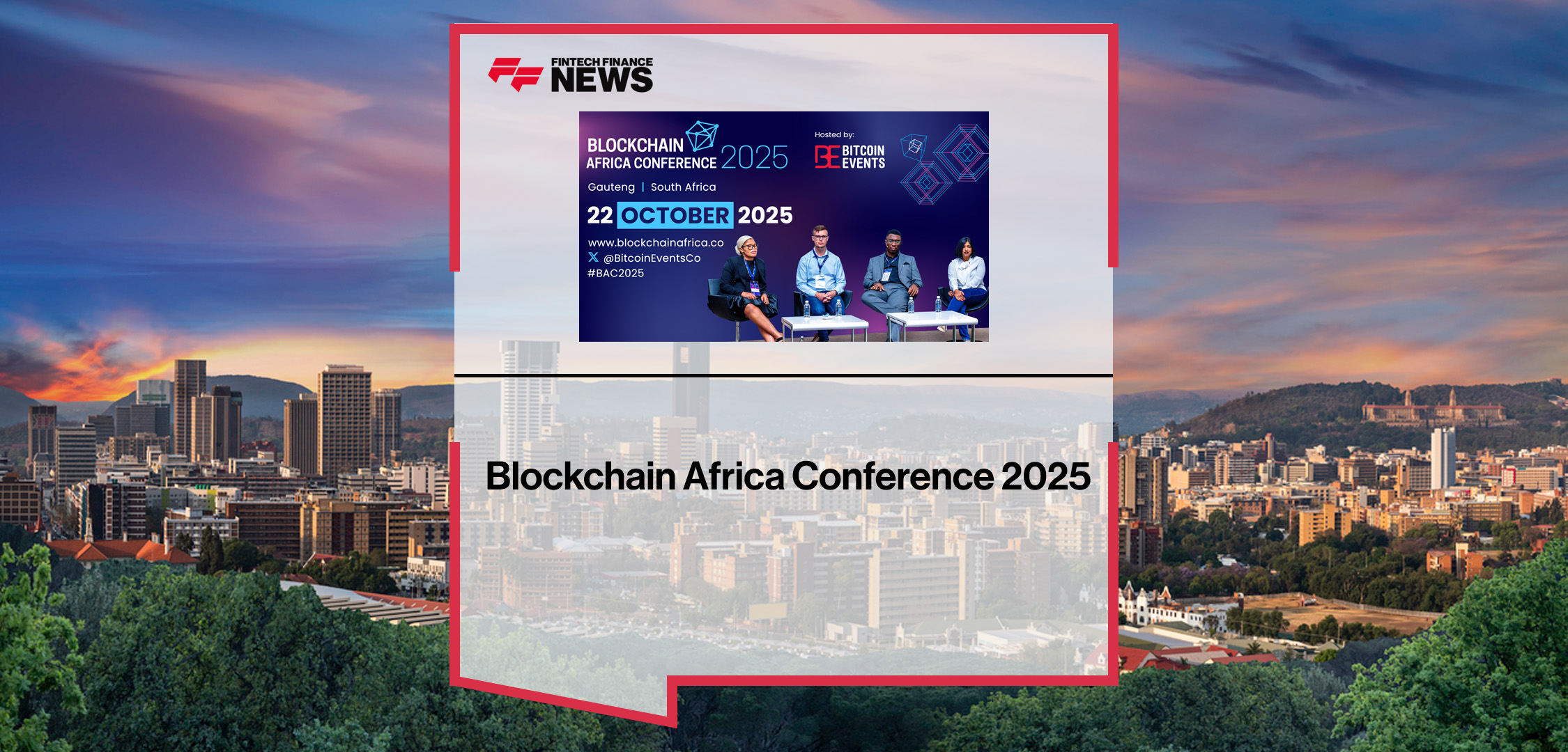 Blockchain Africa Conference 2025 - FF News | Fintech Finance