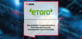 Bitcoin Hits $110K – Crypto Price Surge Amid Economic and Policy News eToro