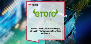 eToro Bitcoin Tops 120K with ETF inflows and investor surge