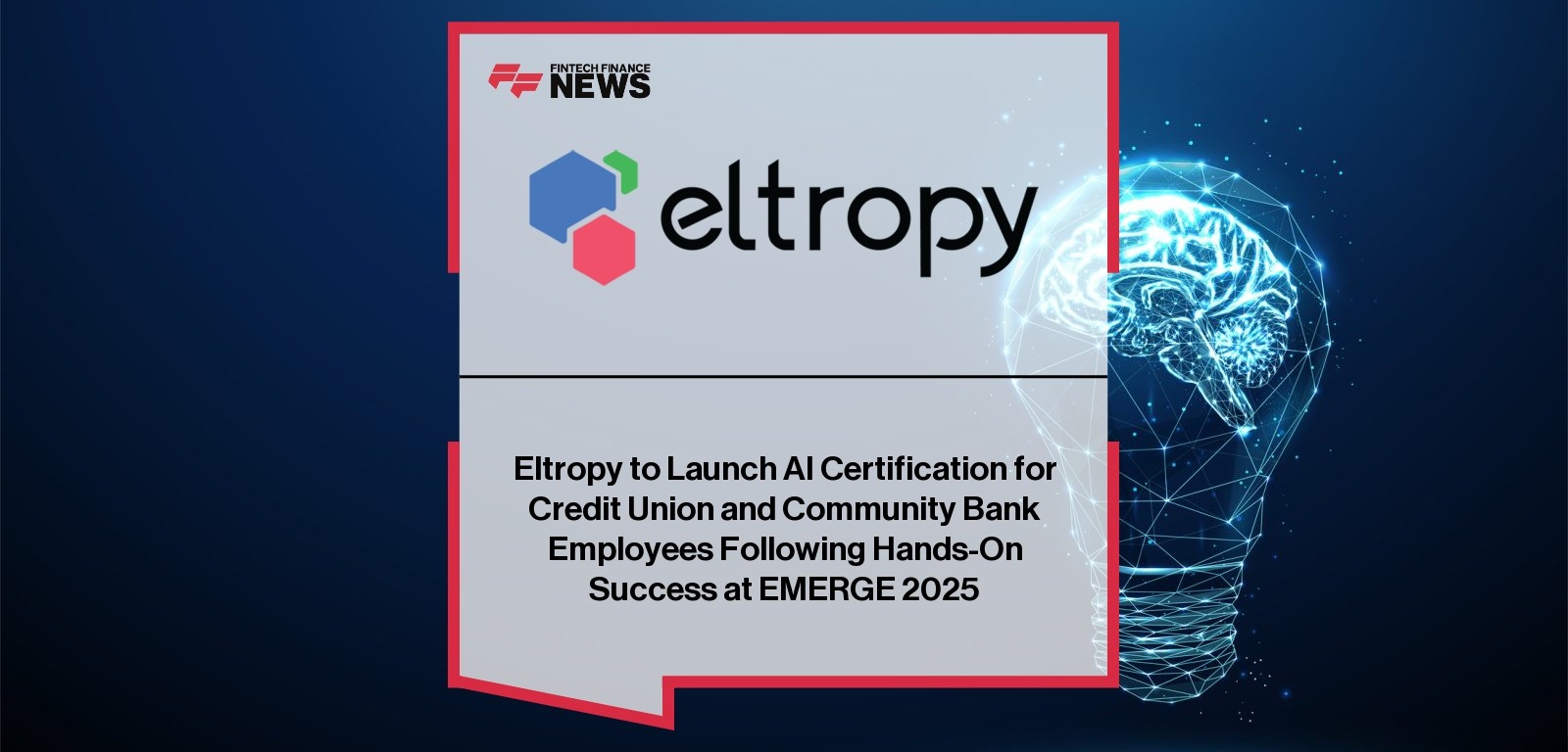 Eltropy AI Certification training at EMERGE 2025 for credit unions