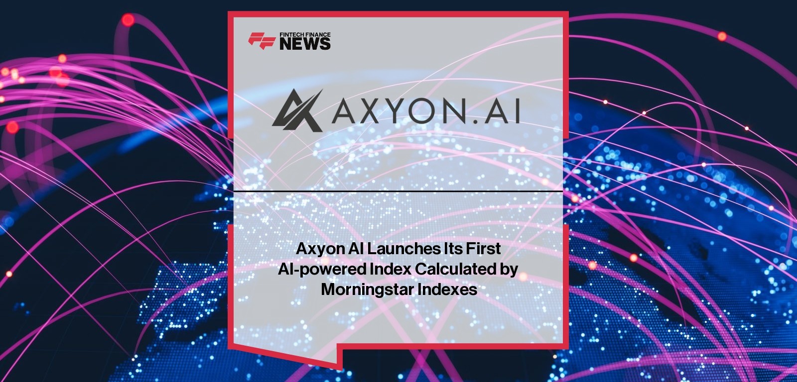 Axyon AI Morningstar Index uses predictive AI to benchmark US equities