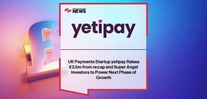 Yetipay funding round £3.5M expansion re:cap angel investors