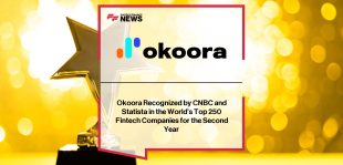 Okoora CNBC Fintech 250 recognition for FX360 innovation