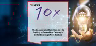 Mark Wilkshire of The Co-operative Bank and Anthony Jenkins of 10x Banking announce core banking transformation partnership in New Zealand