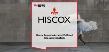 Mary Boyd of Hiscox USA and Sam Hodges of Vouch, Inc. announce acquisition of Corix Insurance Services and Vouch Insurance Company