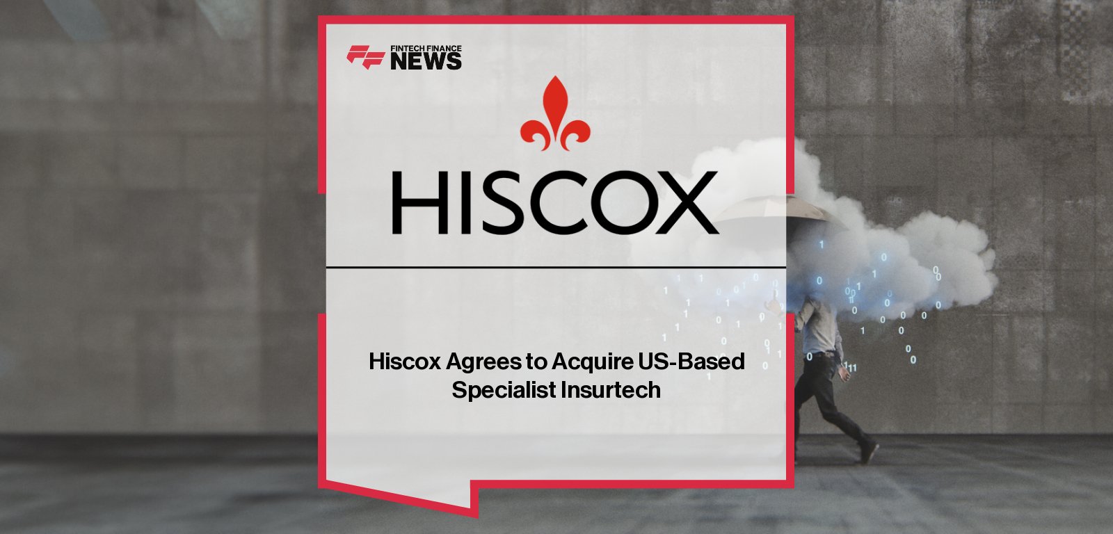 Mary Boyd of Hiscox USA and Sam Hodges of Vouch, Inc. announce acquisition of Corix Insurance Services and Vouch Insurance Company