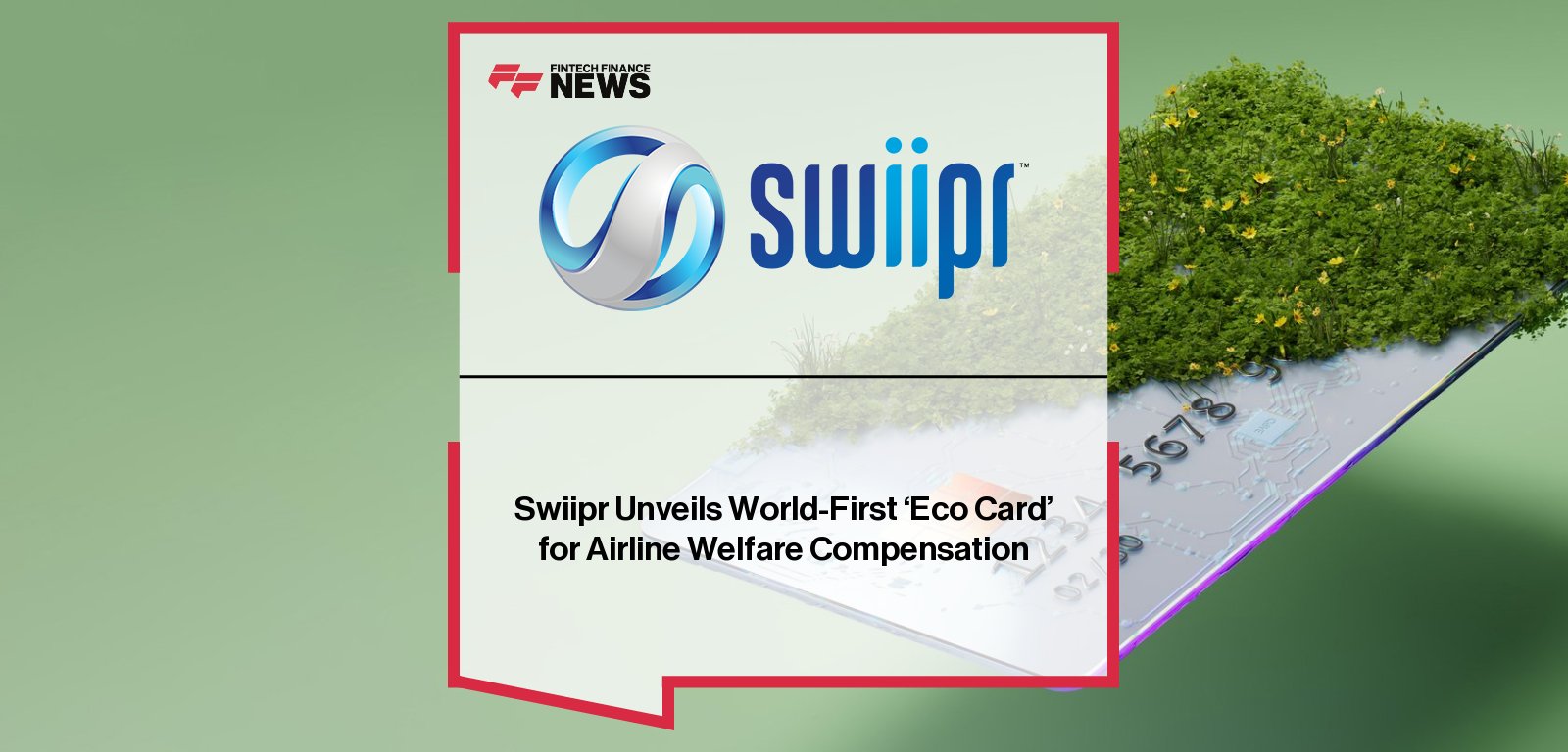 Tara Spielhagen of Swiipr launches fully sustainable eco card for airline welfare payments with Holmen Board and Paper