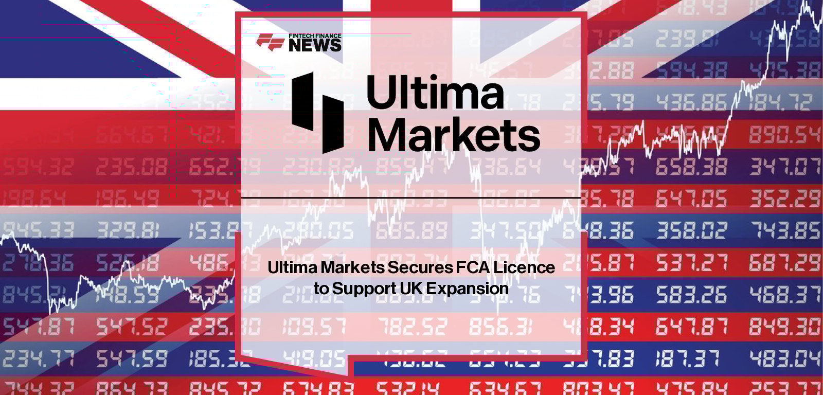 Gareth Derbyshire of Ultima Markets announces FCA regulatory approval to operate in the UK