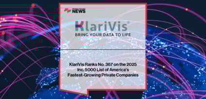 KlariVis named to Inc. 5000 list for the second consecutive year, ranking No. 367 overall and 33rd in software.