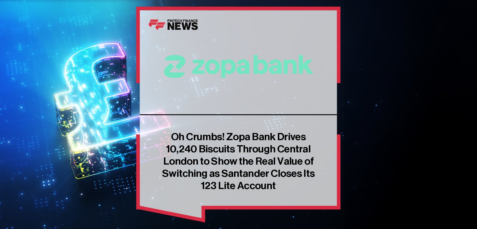 Zopa Bank launches Biscuit account with cashback, savings interest, and market-leading perks.