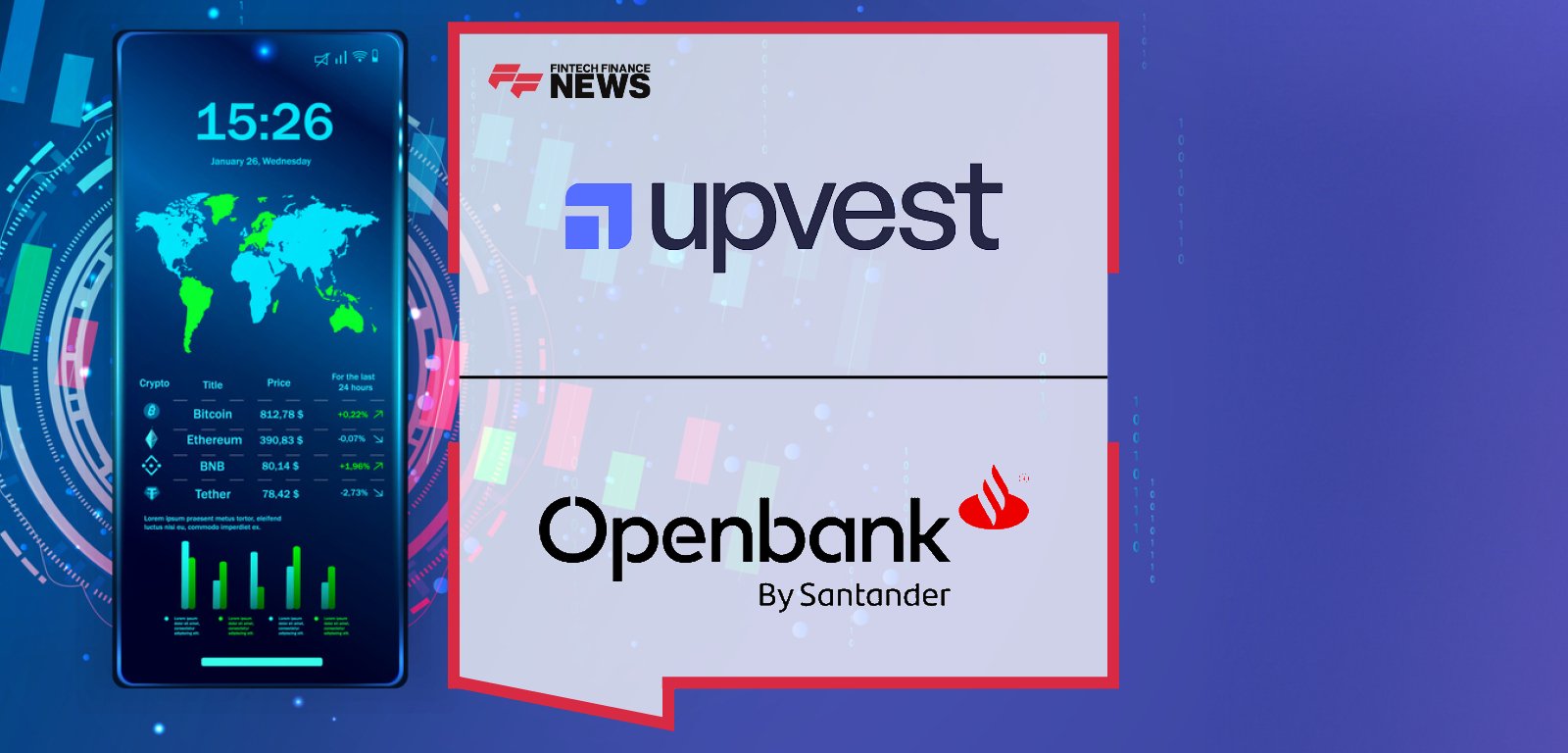 Openbank partners with Upvest to power investment products with API-first infrastructure in Germany.