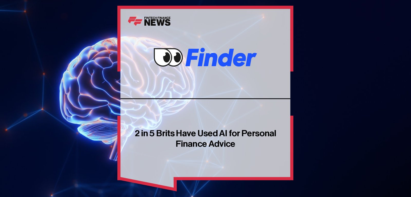 George Sweeney of Finder comments on new research revealing 40% of Brits use AI tools like ChatGPT for personal finance advice, highlighting risks and benefits of AI-powered financial guidance.