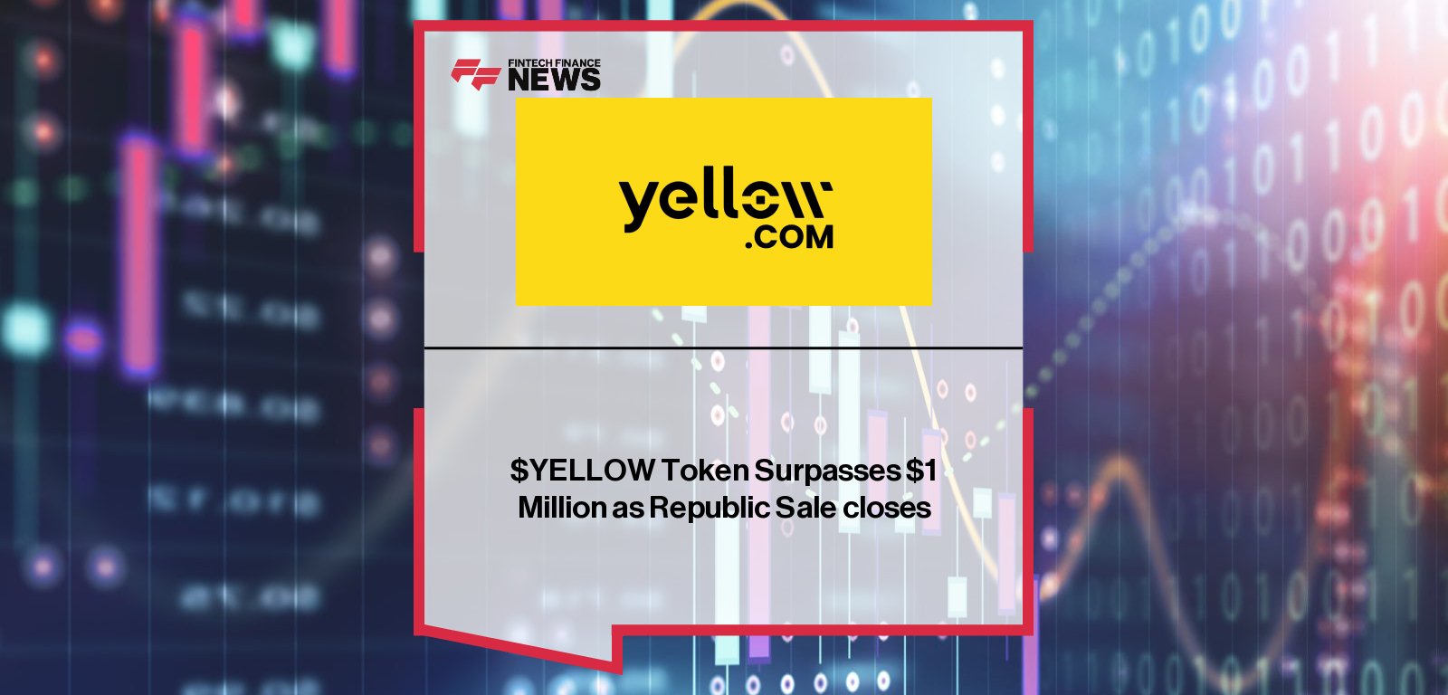 Yellow Network raises over $1 million in oversubscribed $YELLOW token sale on Republic, backed by Ripple co-founder Chris Larsen, advancing compliant Web3 infrastructure for cross-chain trading.