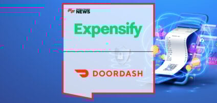 Expensify integrates with DoorDash for Business to automate receipt imports, streamlining expense reporting, reimbursements, and corporate card matching for employees and admins.