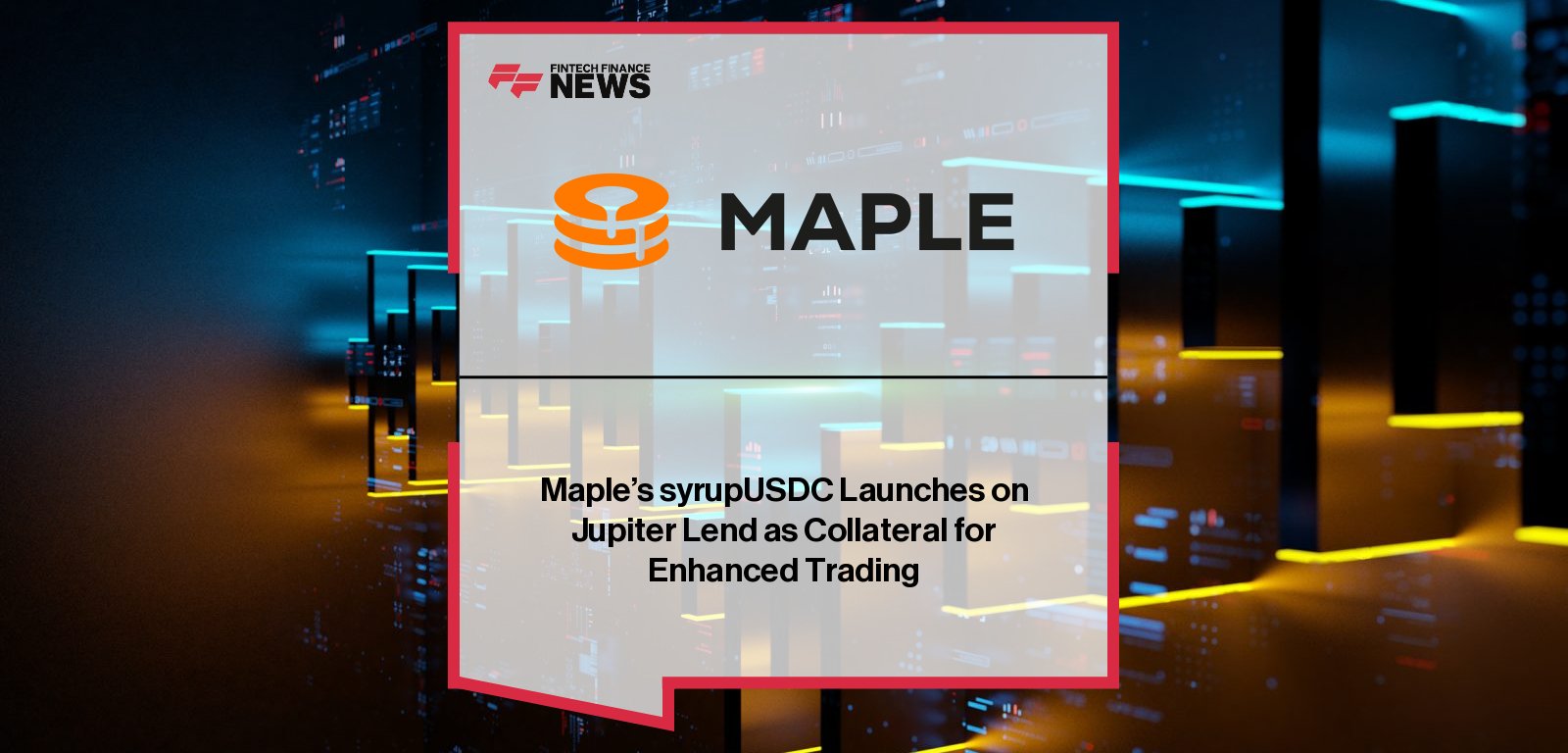 Maple integrates with Jupiter Lend to allow DeFi users on Solana to use syrupUSDC as collateral for stablecoin borrowing, with CEO Sid Powell highlighting institutional-grade yield opportunities.