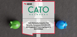 Cato Networks CEO Shlomo Kramer and Aim Security co-founder Matan Getz announce acquisition to integrate AI security into the Cato SASE Cloud Platform.