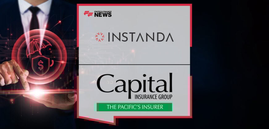 Capital Insurance Group CEO Jeremy Norton and INSTANDA executives announce digital transformation partnership to expand insurance services across five Pacific Island markets.