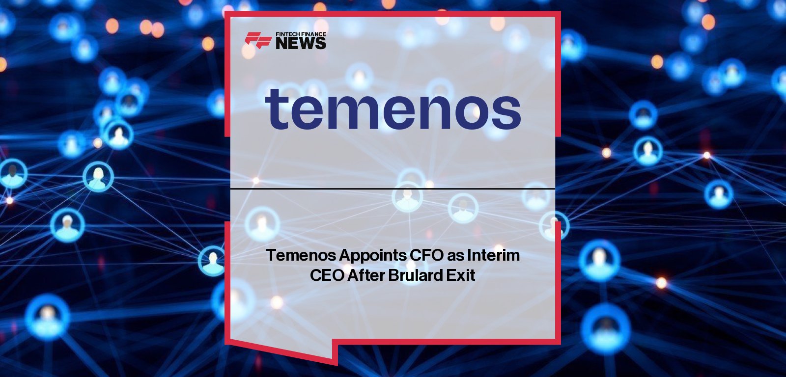 Temenos interim CEO and CFO Takis Spiliopoulos with outgoing CEO Jean-Pierre Brulard and Board Chair Thibault de Tersant during the leadership transition announcement.