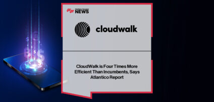 Luis Silva, CEO of CloudWalk, celebrates recognition in Atlantico’s Latin America Digital Transformation Report for delivering revenue per employee up to 4x higher than traditional payments incumbents.